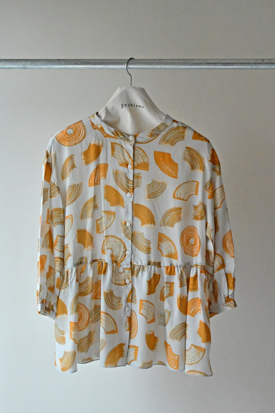 2way flare long blouse / Baumkuchen