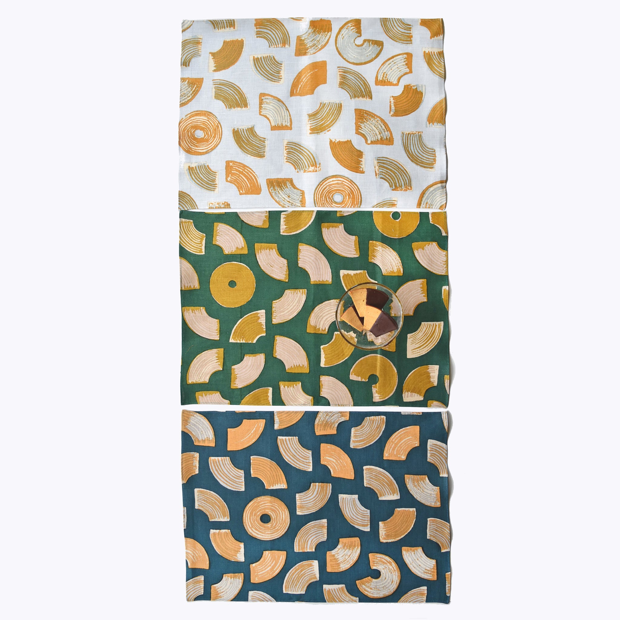 2way apron one-piece linen / Baumkuchen – gochisou