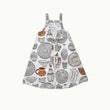 画像をギャラリービューアに読み込む, 2way apron one-piece / Linen
