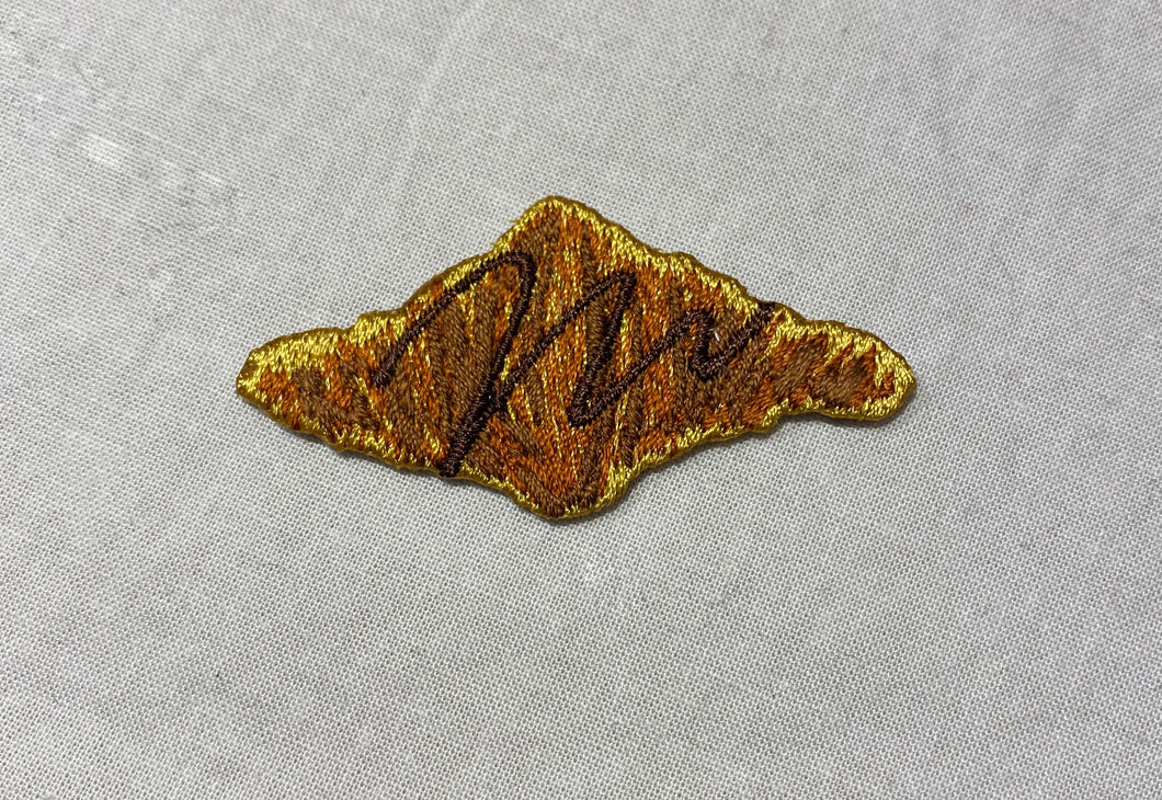 刺繍ワッペン　クロワッサン