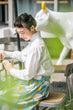 画像をギャラリービューアに読み込む, Skirt / CHEESE STAND (cotton100%)
