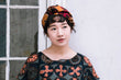 画像をギャラリービューアに読み込む, Hair turban / linen,rayon,cotton
