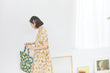 画像をギャラリービューアに読み込む, Square tote bag / Baumkuchen
