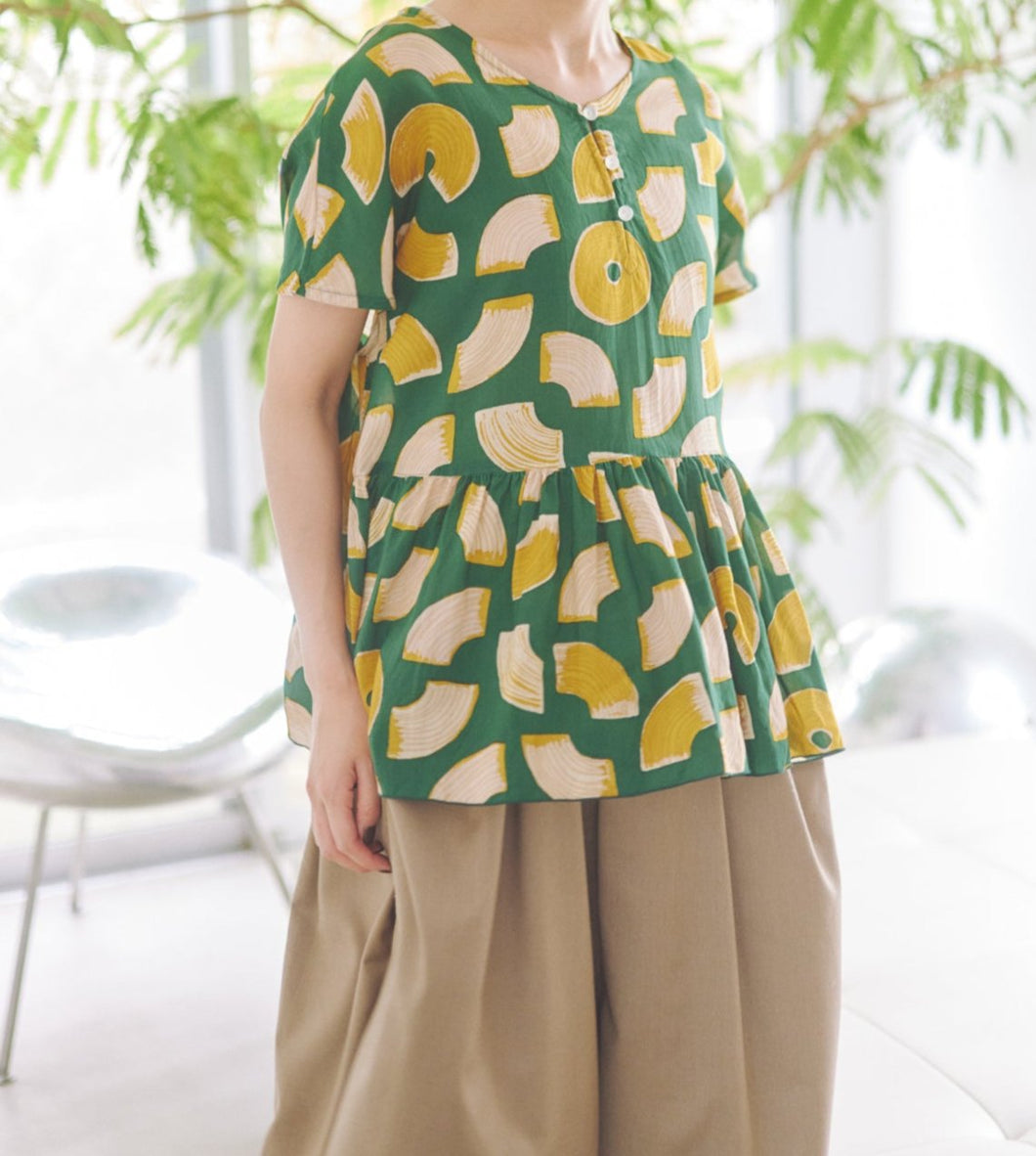 2way french  flare blouse / Baumkuchen